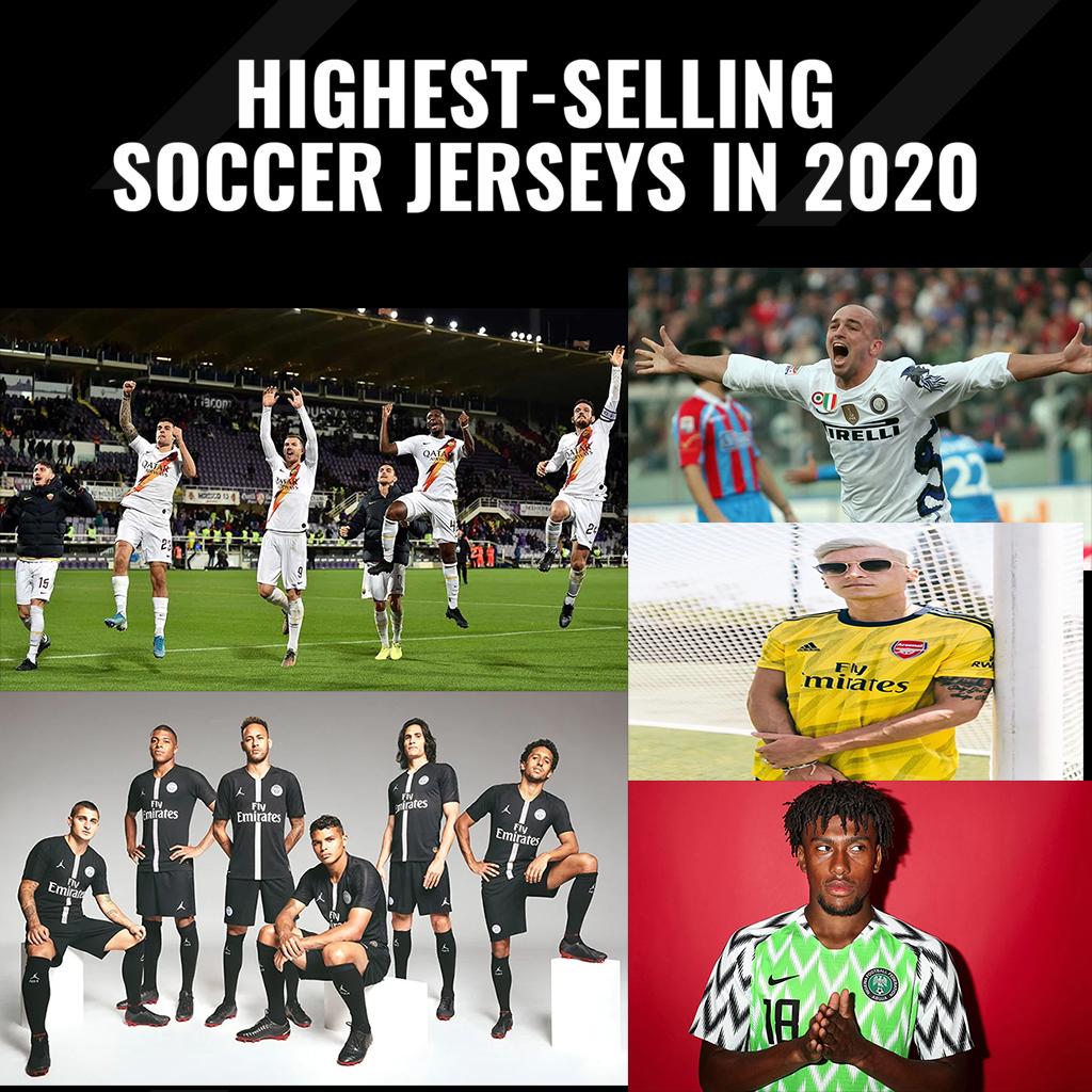 highest selling soccer jersey