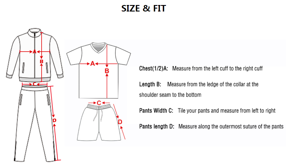 Design Your Own Tracksuit Custom Clothing Top And Bottom Sets Mens ...