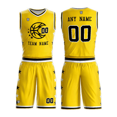 Source Good quality custom yellow red basketball jersey design 2021 new on  m.
