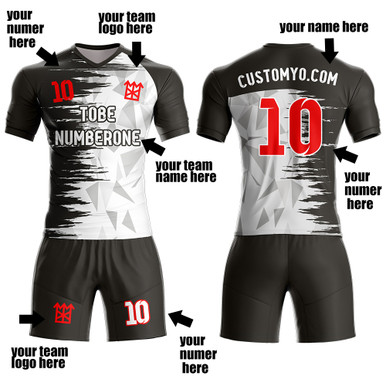 Custom Soccer Jerseys for Men Youth/Kids Make Your Own T-Shirts Team  Football Uniforms Printing with Name/Number/Logo Jerseys