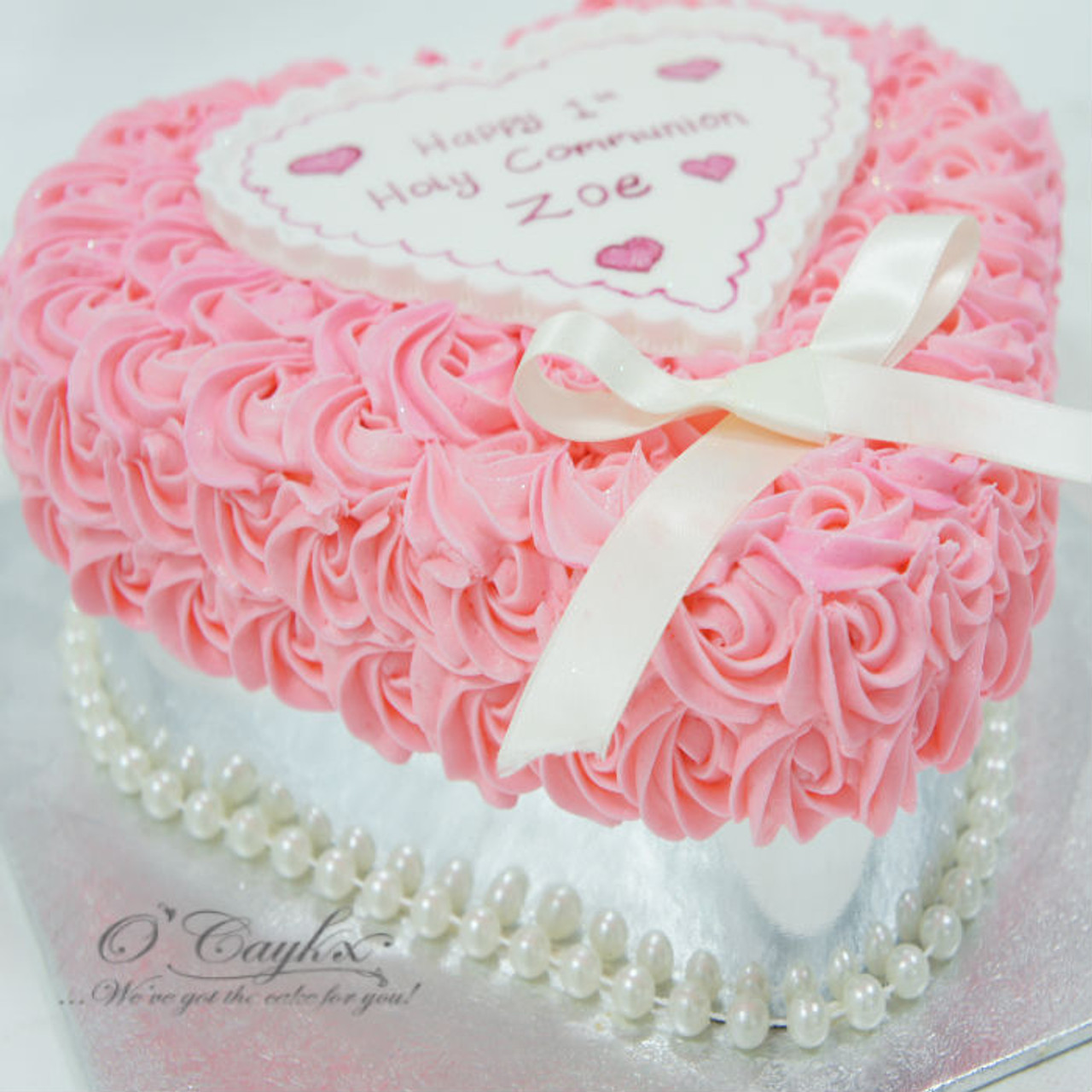 XOXO Heart Cake - Send or Share sweet love