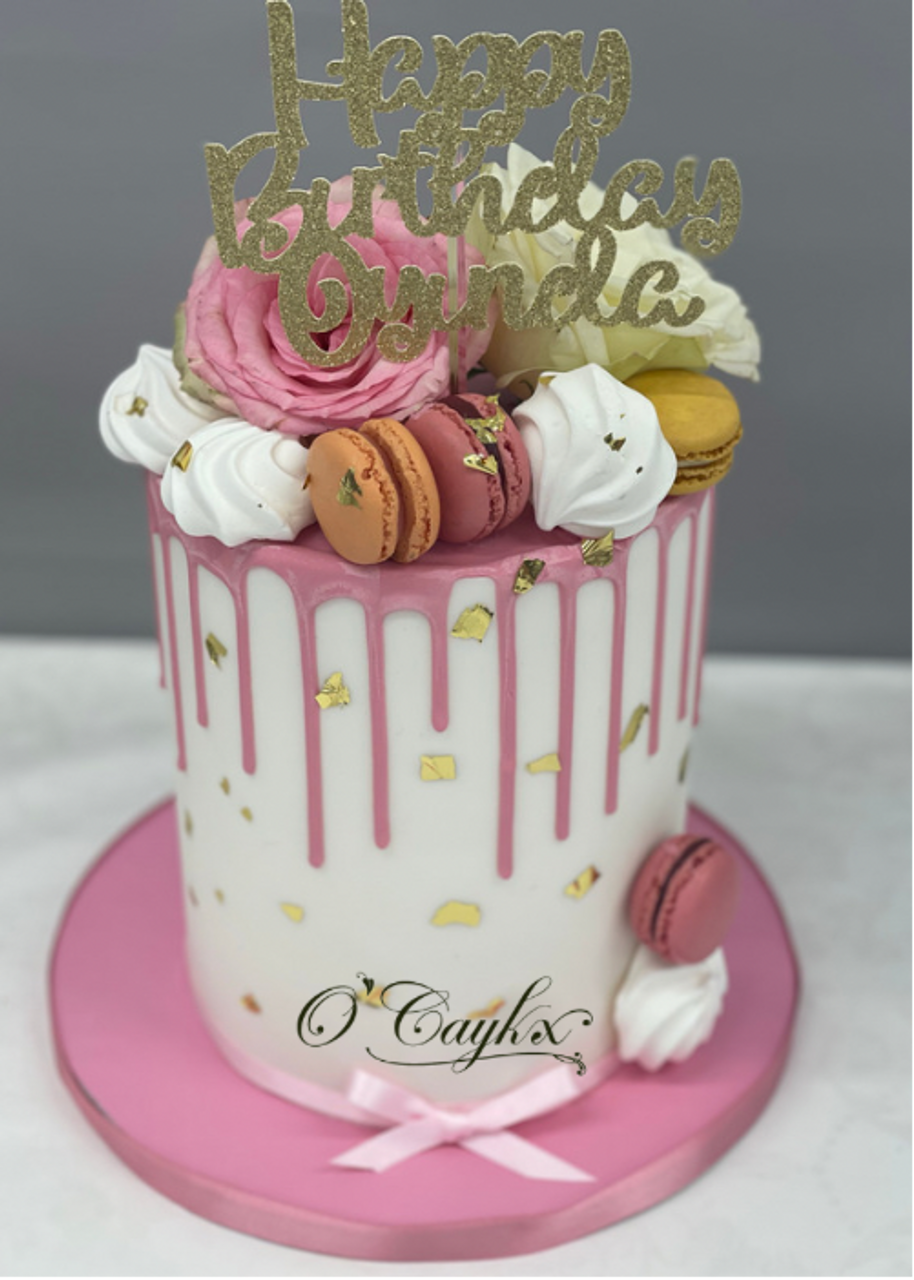 Tall Birthday Cake - Cakes and Bakes Stories