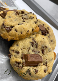 Frozen Indulgent Chocolate Chip Cookies