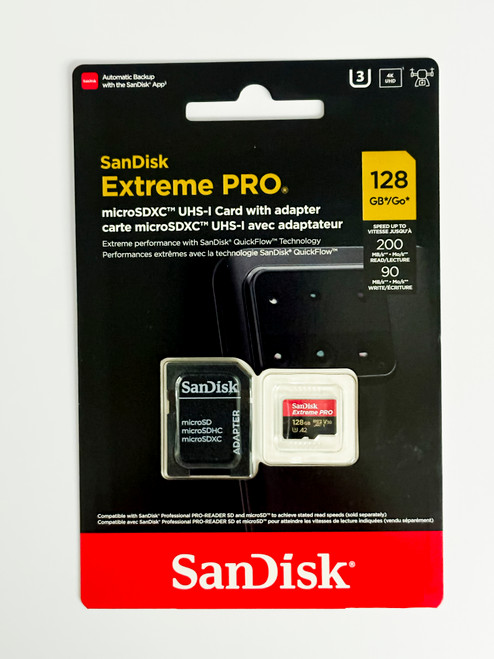 SanDisk Extreme Pro 128GB MicroSDXC Card