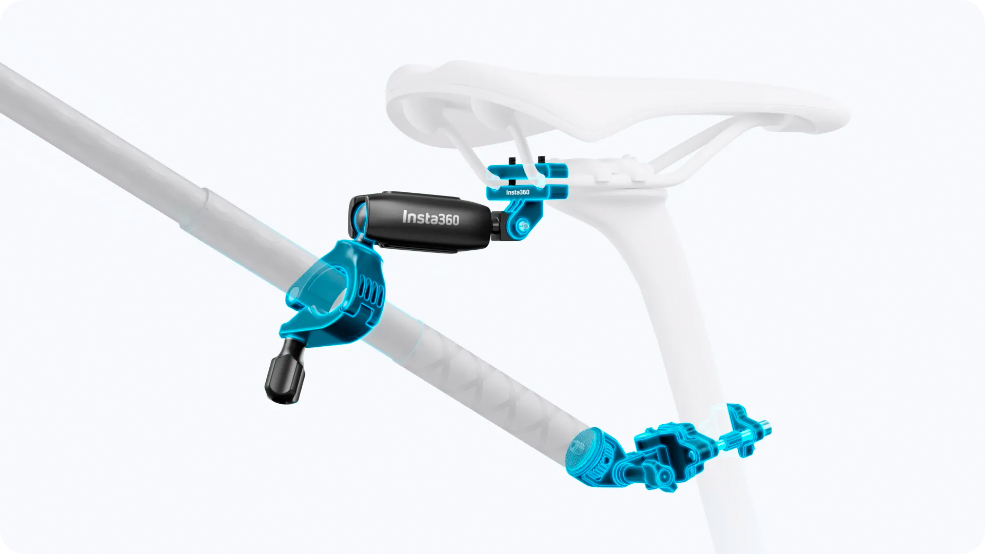 INSTABIKE-TM Insta360 Bike Tail Mount Kit