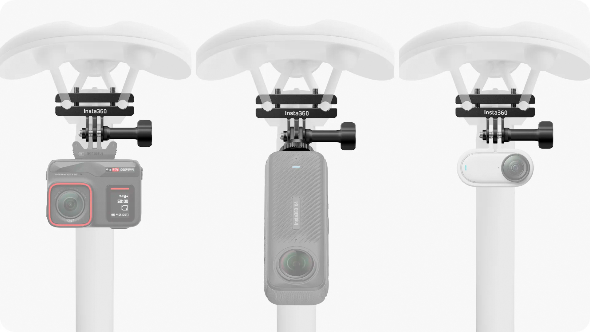 INSTABIKE-SRM Insta360 Bike Seat Rail Mount