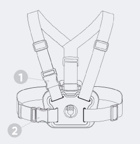 Insta360 Chest Strap instructions