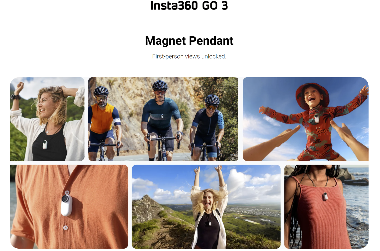 Insta360 GO3 Magnetic Pendant