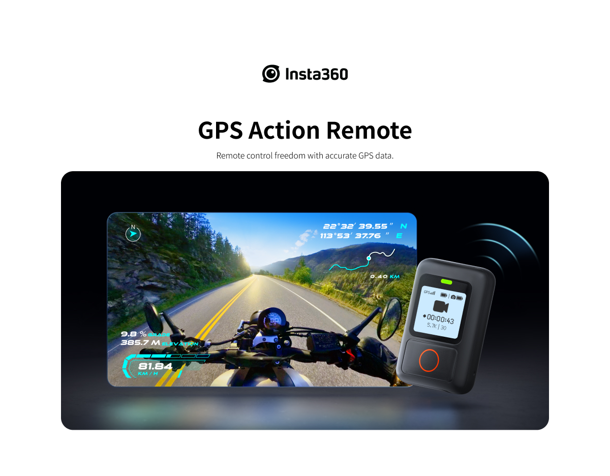 Insta360 GPS Action Remote for X3