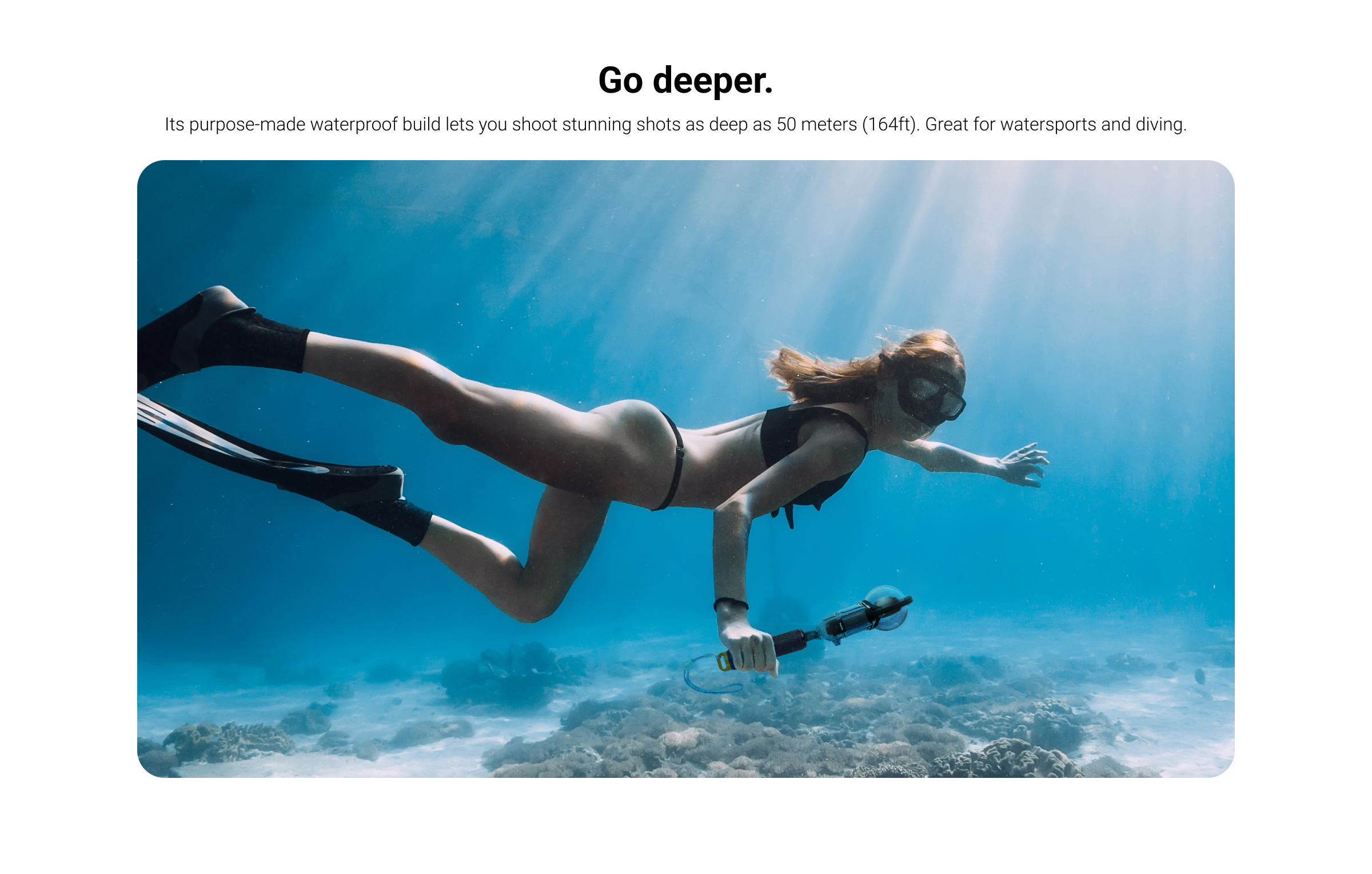 Insta360 X3 Dive Case - go deeper