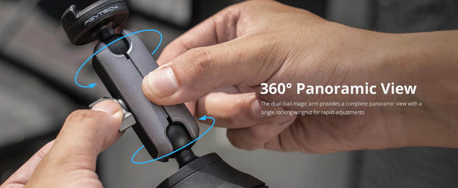 pgytech p-gm-223 caplock action camera suction mount