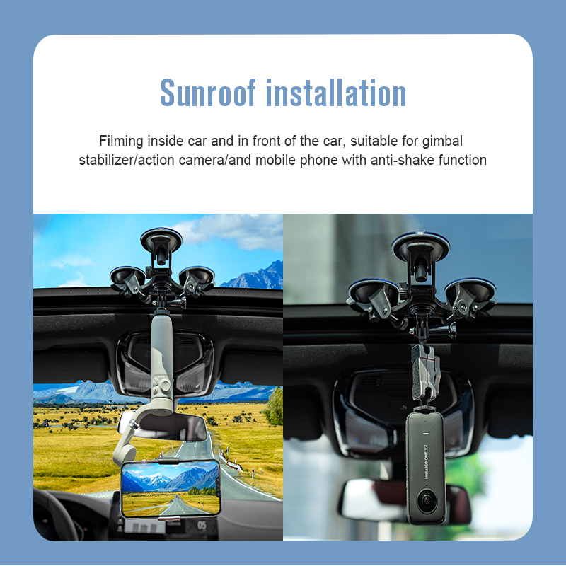 StartRC Triple Cup Suction Mount