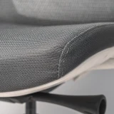Chaise de bureau ofinto, vue détaillée – tissu en résille respirante et rembourrage d’assise ergonomique pour un confort optimal