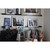 3ft Black ledges with book and frames