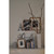 white ledges with picture frames