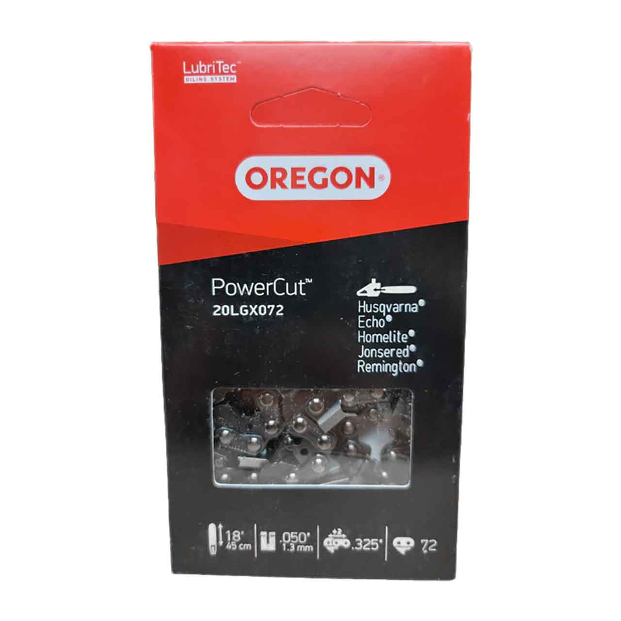 thumbnail interactive-video image 1 of 3 Oregon Chainsaw Chains 20LPX072G .325 72 DL – Fits ECHO CS-400, CS-440, CS-510 1 of 3