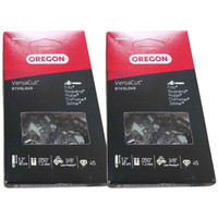 91VXL045G Fits 12"  Oregon VersaCut Saw Chain, .050", 45DL - 2 PACK