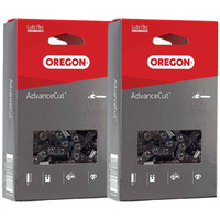 91PX045G Fits 12"  Oregon AdvanceCut Saw Chain, .050", 45DL -2 PACK
