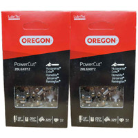 20LGX072G Fits 18"  Oregon PowerCut Saw Chain, .050", 72DL - 2 PACK
