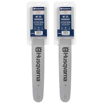 HUSQVARNA Guide Bar  - Laminated ,16"BAR, 66 DRIVE LINKS, .050"GAUGE, .325" - 2 PACK