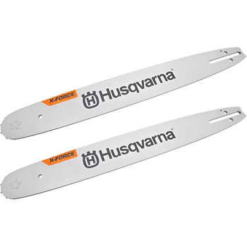 HUSQVARNA Guide Bar  - X -Force ,16"BAR, 56 DRIVE LINKS, .050"GAUGE, 3/8"   - 2 PACK