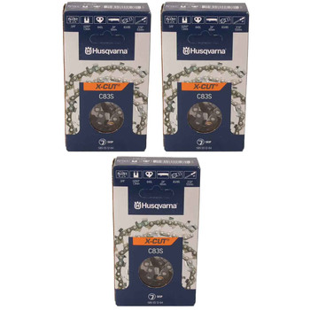 HUSQVARNA Chains - X -CUT C83S ,24"BAR, 84 DRIVE LINKS, .050"GAUGE, 3/8"  - 3 PACK