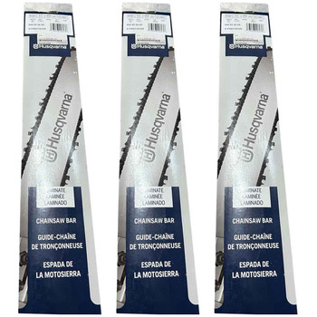 HUSQVARNA Guide Bar  - X -Precision ,14"BAR, 59 DRIVE LINKS, .043"GAUGE, .325"  - 3 PACK