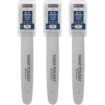HUSQVARNA Guide Bar  - Laminated ,20"BAR, 80 DRIVE LINKS, .050"GAUGE, .325"  - 3 PACK