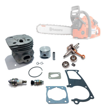 Husqvarna 353 Chainsaw Engine Kit with Bearings and Needle Bearing