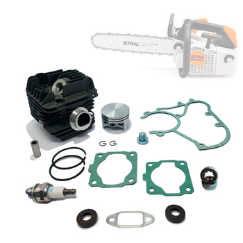 Stihl MS-200 Cylinder Kit with Bearings (Needle Bearing not included)