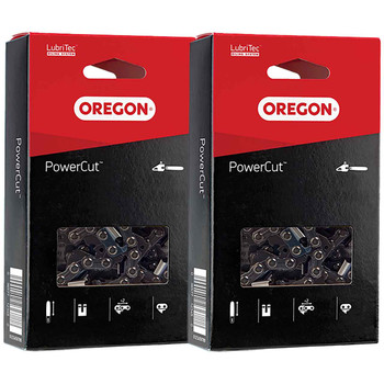 POWERCUT CHAINSAW CHAIN 3/8" - 2 PACK
