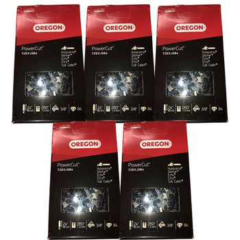 POWER CUT CHAINSAW CHAIN 3/8" 72EXJ084G (5-PACK)