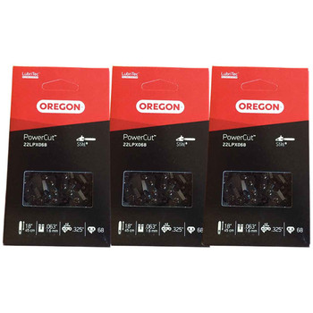 POWER CUT CHAINSAW CHAIN .325" 22LPX068G (3-PACK)