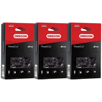 20LGX072G Fits 18"  Oregon PowerCut Saw Chain, .050", 72DL - 3 PACK