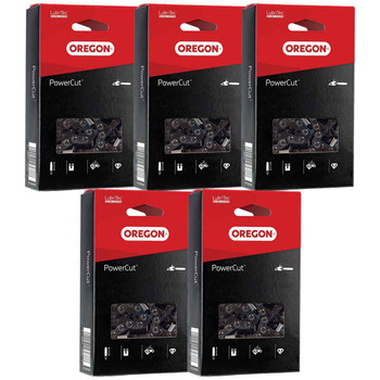 20LPX068G Fits 18" – Oregon PowerCut Saw Chain, .050", 68DL -5 PACK