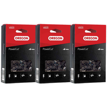 72LPX081G Fits 24" – Oregon PowerCut Saw Chain, .050", 81DL -3 PACK