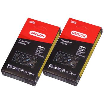 72EXL060G Fits 16" – Oregon PowerCut Saw Chain, .050", 60DL -2 PACK