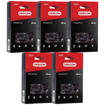 72EXL066G Fits 18" – Oregon PowerCut Saw Chain, .050", 66DL -5 PACK