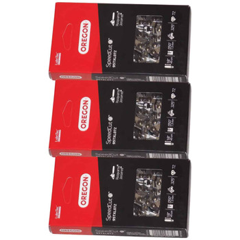 95TXL072G Fits 18" – Oregon SpeedCut Saw Chain, .050", 72DL -3 PACK