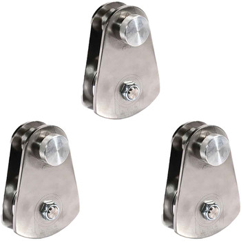Silver RP131 Aluminum Pulleys (3-Pack) From CMI