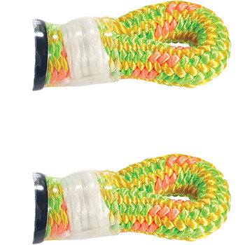 Green, Orange And Yellow A4A-11.8YL5-120TSE Arborist Pro Climbing Rope (2-Pack) From PELICAN ROPE