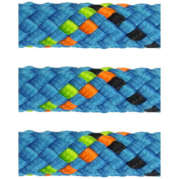 Blue And Lime A1WPP-161L54-200SNTE Static Master Pro Climbing Rope (3-Pack) From PELICAN ROPE