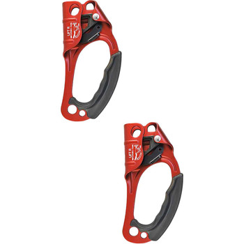 Red 896R04D00KK Single Lift Ascender (2-Pack) From KONG