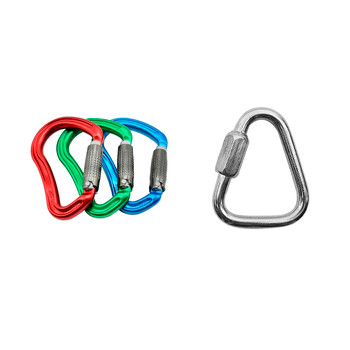 Blue/Green/Red CARABINERS Kit With Polish Quick Link Connectors