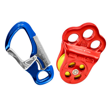 Blue TANGO Fixed-Eye Snaphook Kit With Red PULLEY