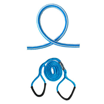 Blue, White 16 Strand Arborist Rope Kit With Blue Whoopie Sling Rope