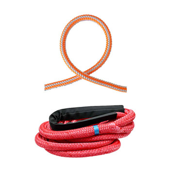 Orange, White 16 Strand Arborist Rope Kit With STA-SET Dead Eye Sling