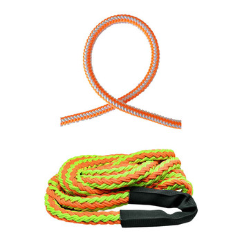 Orange, White 16 Strand Arborist Rope Kit With tREX Soft Eye Sling