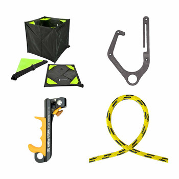 Yellow, Black 24 St Rope And LINE Kit With Futura Hand Clamp And Shembiner Hook Kit