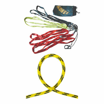 Yellow, Black 24 Strand Arborist Rope Kit With Speed Line Kit